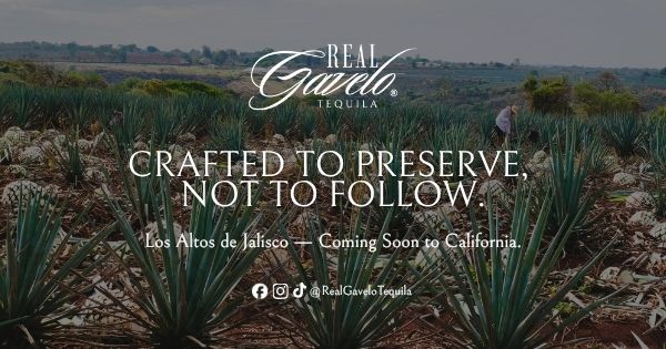 Authentic Agave  artisanal tequila with silky texture and butter notes